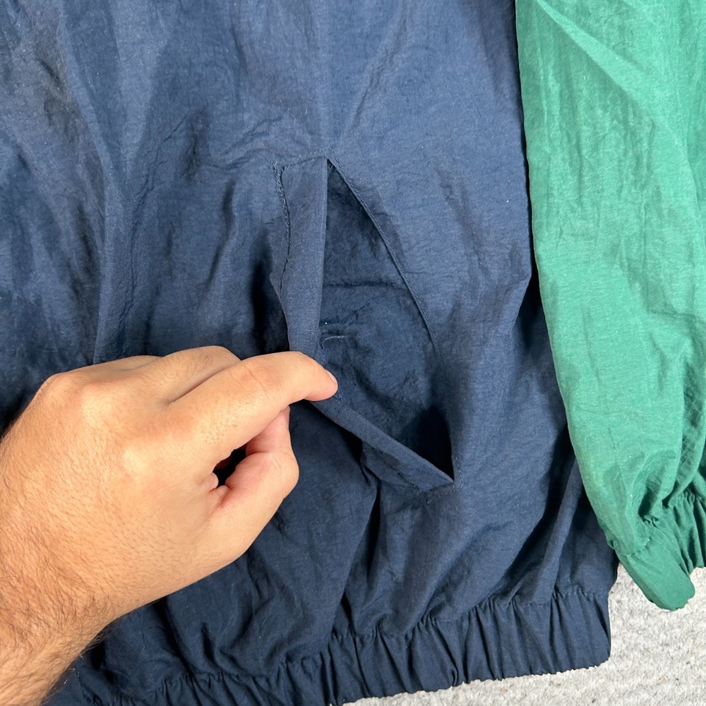 Vintage Dartmouth College Windbreaker Jacket Mens XL Colorblock Cable Sportswear - Picture 5 of 9